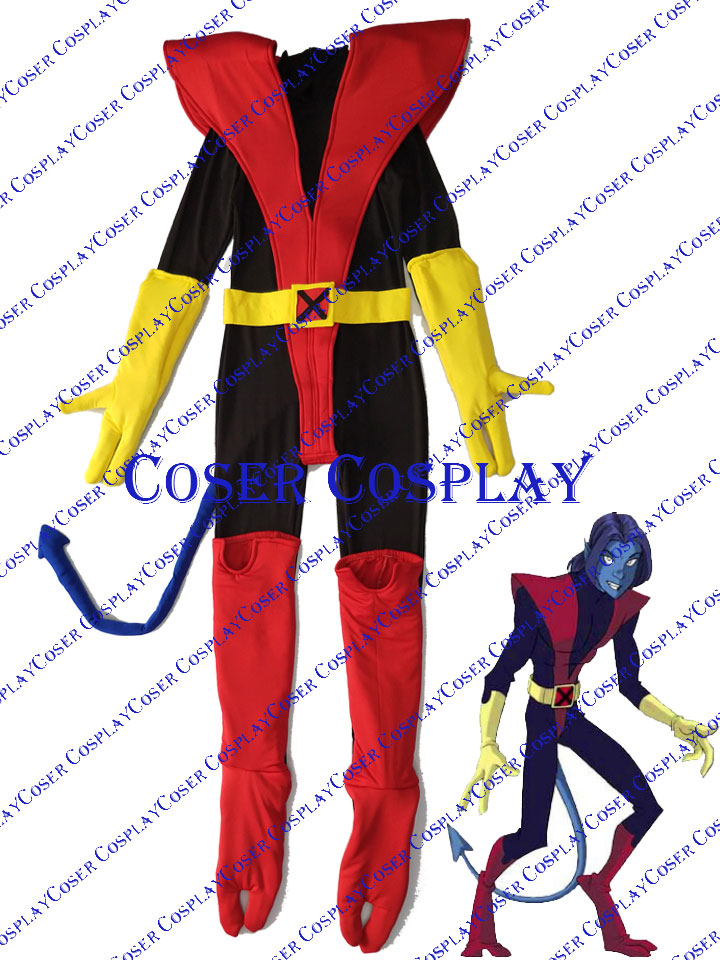2020 X Men Kurt Wagner Nightcrawler Cosplay Costume 1115